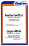 Jägerchor aus dem Freischütz