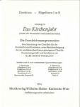 Das Kirchenjahr - Anhang (Fronleichnamsprozession)